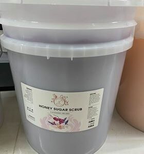 LAPALM Organic sugar scrub 5 Gal  LAVENDER