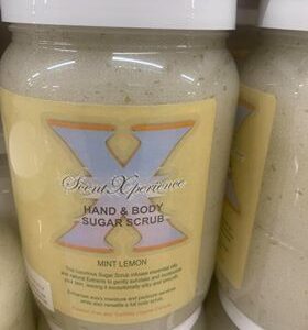 Scent Xperience Organic Sugar Scrub 1/2 Gal - Mint Lemon