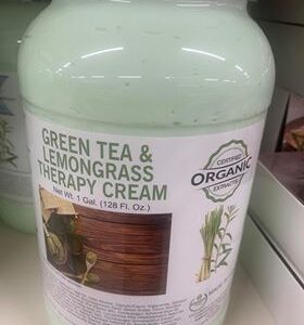 Scent Xperience Organic Therapy Cream 1 Gal - Green Tea & Lemongrass