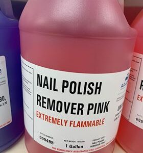 polish remover pink acetone gallon