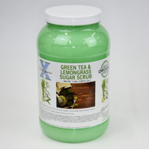 Scent Xperience Organic Sugar Scrub 1 Gal - Green Tea & Lemongrass