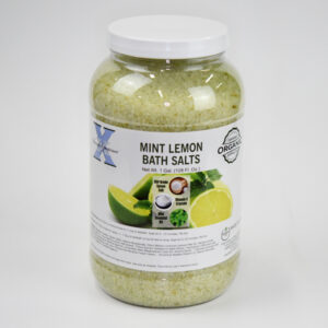Scent Xperience Organic Bath Salts 1 Gal - Mint Lemon