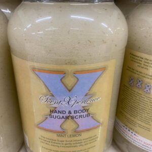Scent Xperience Organic Sugar Scrub 1 Gal - Mint Lemon