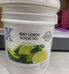 Scent Xperience Organic gel scrub 5 Gal - mint lemon