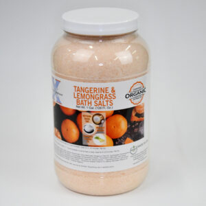 Scent Xperience Organic Bath Salts 1 Gal - Tangerine & Lemongrass