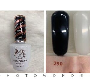 JL lux gel polish 15ml black