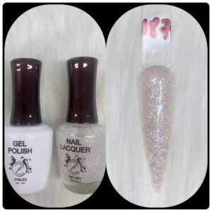 JL DUO (GEL POLISH+NAIL LACQUAER)15ML #187