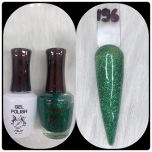 JL DUO (GEL POLISH+NAIL LACQUAER)15ML #196
