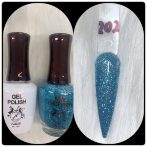 JL DUO (GEL POLISH+NAIL LACQUAER)15ML #202