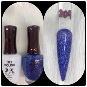 JL DUO (GEL POLISH+NAIL LACQUAER)15ML #204