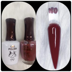 JL DUO (GEL POLISH+NAIL LACQUAER)15ML #180