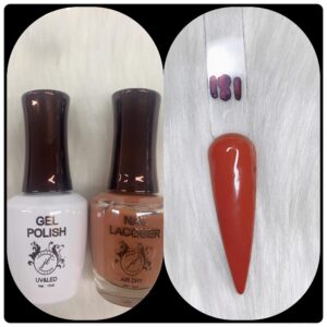JL DUO (GEL POLISH+NAIL LACQUAER)15ML #181
