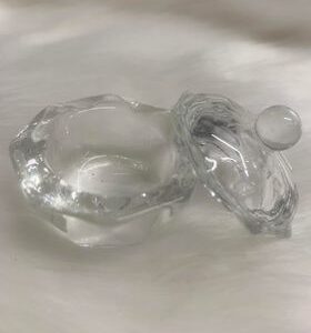eyelash glass cup tint with lid