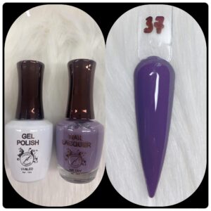 JL DUO (GEL POLISH+NAIL LACQUAER)15ML #37