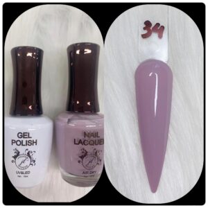 JL DUO (GEL POLISH+NAIL LACQUAER)15ML #34