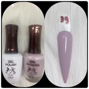 JL DUO (GEL POLISH+NAIL LACQUAER)15ML #39