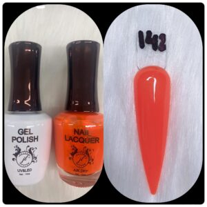 JL DUO (GEL POLISH+NAIL LACQUAER)15ML #142