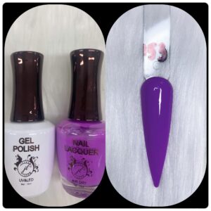 JL DUO (GEL POLISH+NAIL LACQUAER)15ML #153