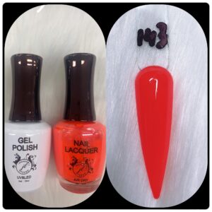 JL DUO (GEL POLISH+NAIL LACQUAER)15ML #143