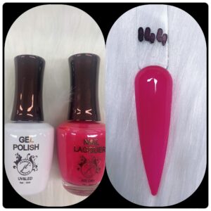 JL DUO (GEL POLISH+NAIL LACQUAER)15ML #144