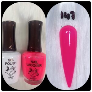 JL DUO (GEL POLISH+NAIL LACQUAER)15ML #147