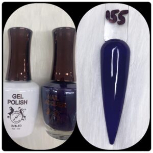 JL DUO (GEL POLISH+NAIL LACQUAER)15ML #155
