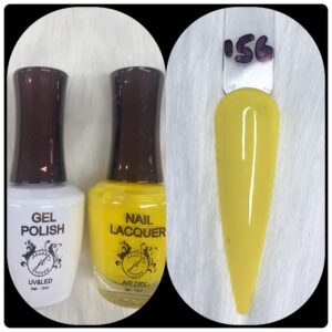 JL DUO (GEL POLISH+NAIL LACQUAER)15ML #156
