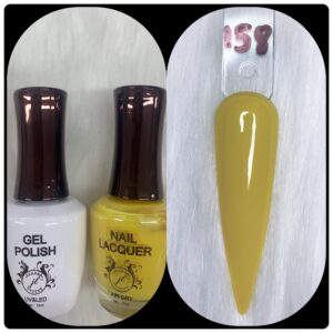 JL DUO (GEL POLISH+NAIL LACQUAER)15ML #158