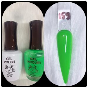 JL DUO (GEL POLISH+NAIL LACQUAER)15ML #159