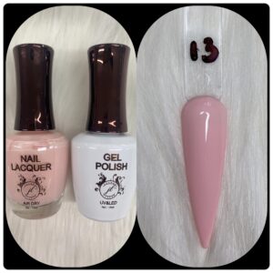 JL DUO (GEL POLISH+NAIL LACQUAER)15ML #13