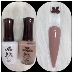 JL DUO (GEL POLISH+NAIL LACQUAER)15ML #26