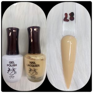 JL DUO (GEL POLISH+NAIL LACQUAER)15ML #28