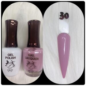 JL DUO (GEL POLISH+NAIL LACQUAER)15ML #30