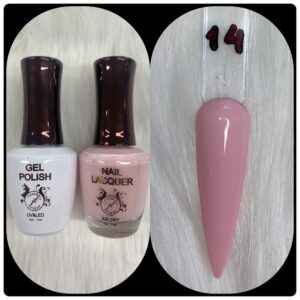 JL DUO (GEL POLISH+NAIL LACQUAER)15ML #14