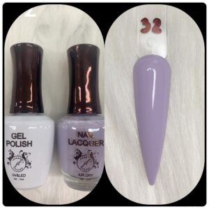 JL DUO (GEL POLISH+NAIL LACQUAER)15ML #32