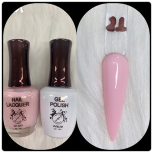 JL DUO (GEL POLISH+NAIL LACQUAER)15ML #20