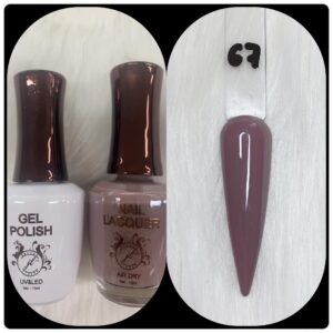 JL DUO (GEL POLISH+NAIL LACQUAER)15ML #67