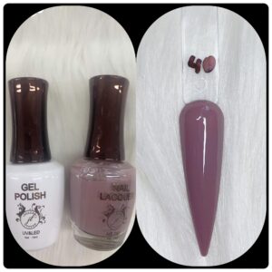 JL DUO (GEL POLISH+NAIL LACQUAER)15ML #40