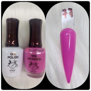 JL DUO (GEL POLISH+NAIL LACQUAER)15ML #77