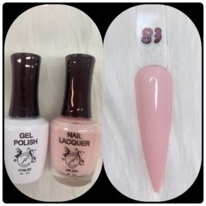 JL DUO (GEL POLISH+NAIL LACQUAER)15ML #83