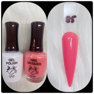 JL DUO (GEL POLISH+NAIL LACQUAER)15ML #85