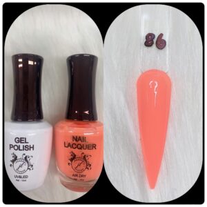 JL DUO (GEL POLISH+NAIL LACQUAER)15ML #86