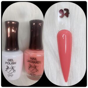 JL DUO (GEL POLISH+NAIL LACQUAER)15ML #97