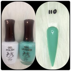 JL DUO (GEL POLISH+NAIL LACQUAER)15ML #110