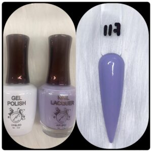 JL DUO (GEL POLISH+NAIL LACQUAER)15ML #117