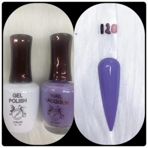 JL DUO (GEL POLISH+NAIL LACQUAER)15ML #120