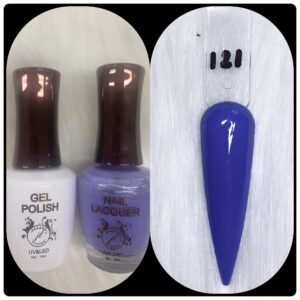 JL DUO (GEL POLISH+NAIL LACQUAER)15ML #121