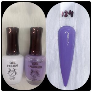 JL DUO (GEL POLISH+NAIL LACQUAER)15ML #124