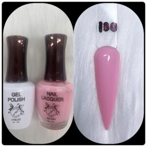 JL DUO (GEL POLISH+NAIL LACQUAER)15ML #130