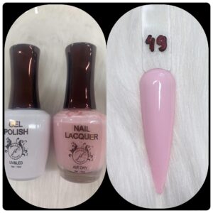 JL DUO (GEL POLISH+NAIL LACQUAER)15ML #49